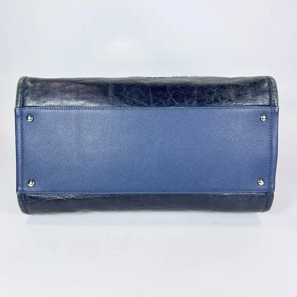 Chanel Glazed Calfskin Large Deauville Tote Bag - Picture 6 of 14